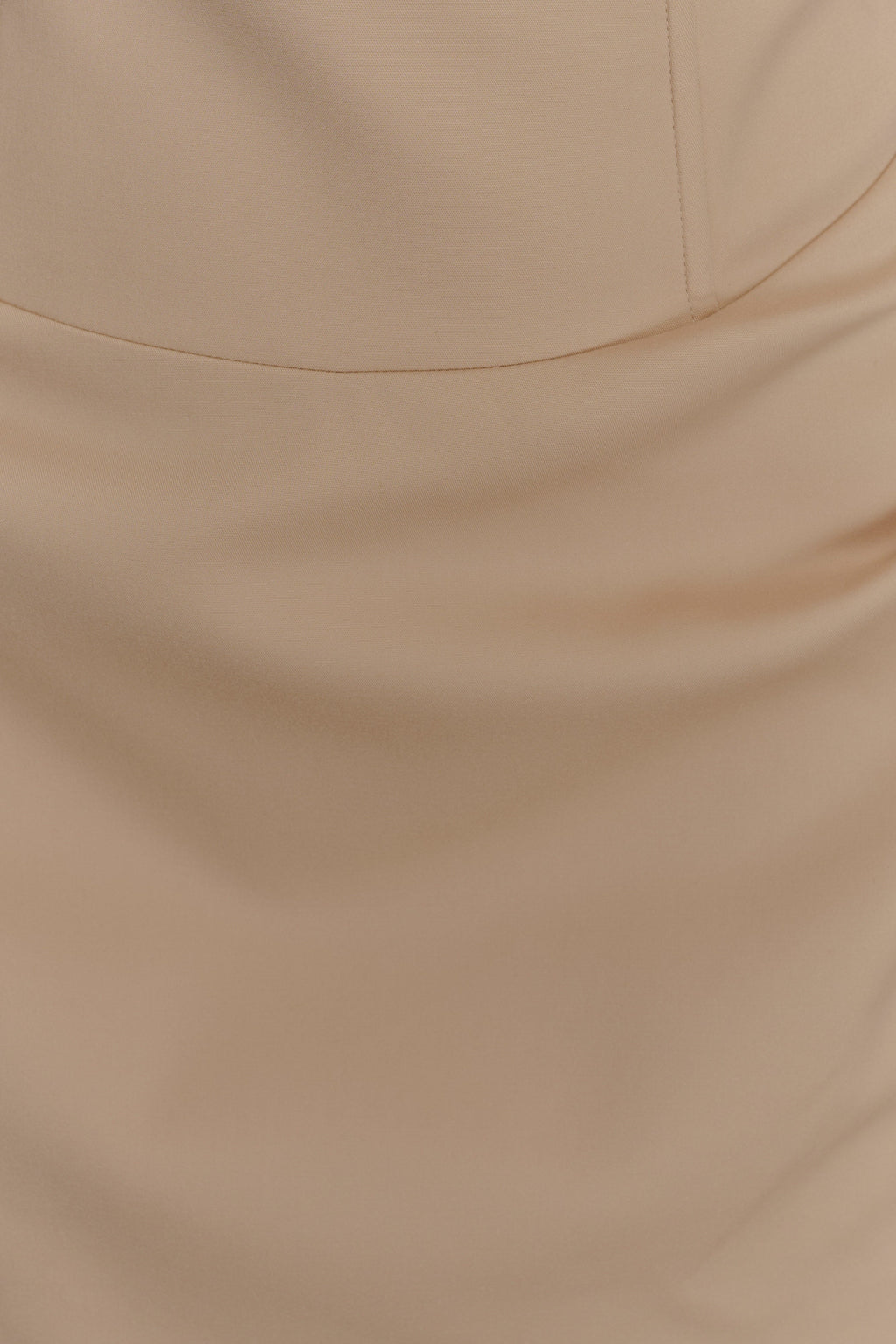 Doris Sleeveless Mini Dress - Camel