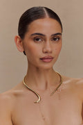 Azura Teardrop Necklace - Gold