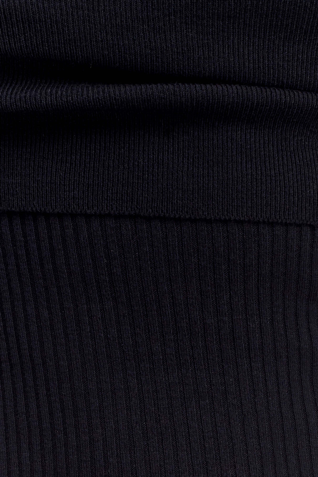 Zandie Cashmere Blend Knit Midi Dress - Black