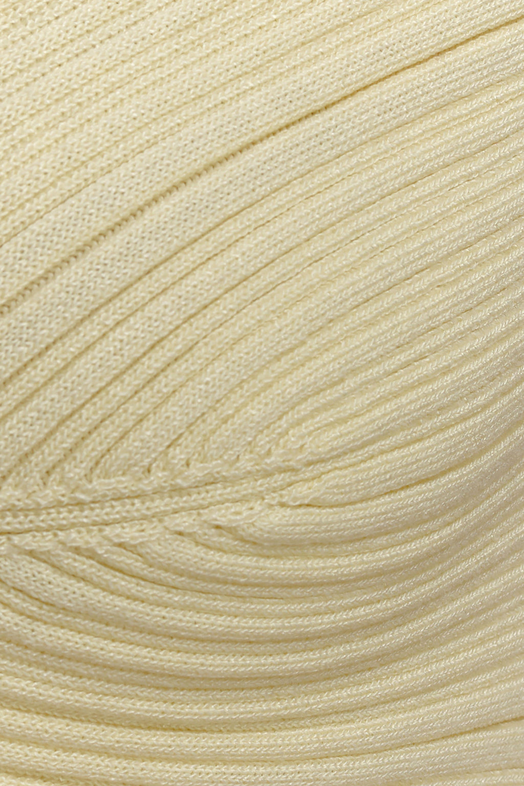 Coleene Pointelle Knit Top - Lemon