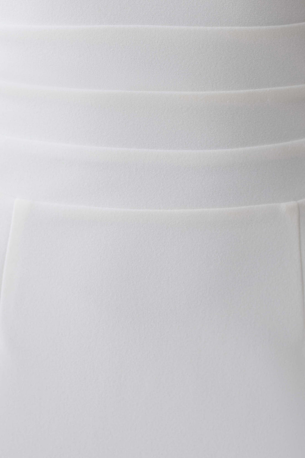 Elan Stretch Crepe Maxi Dress - White