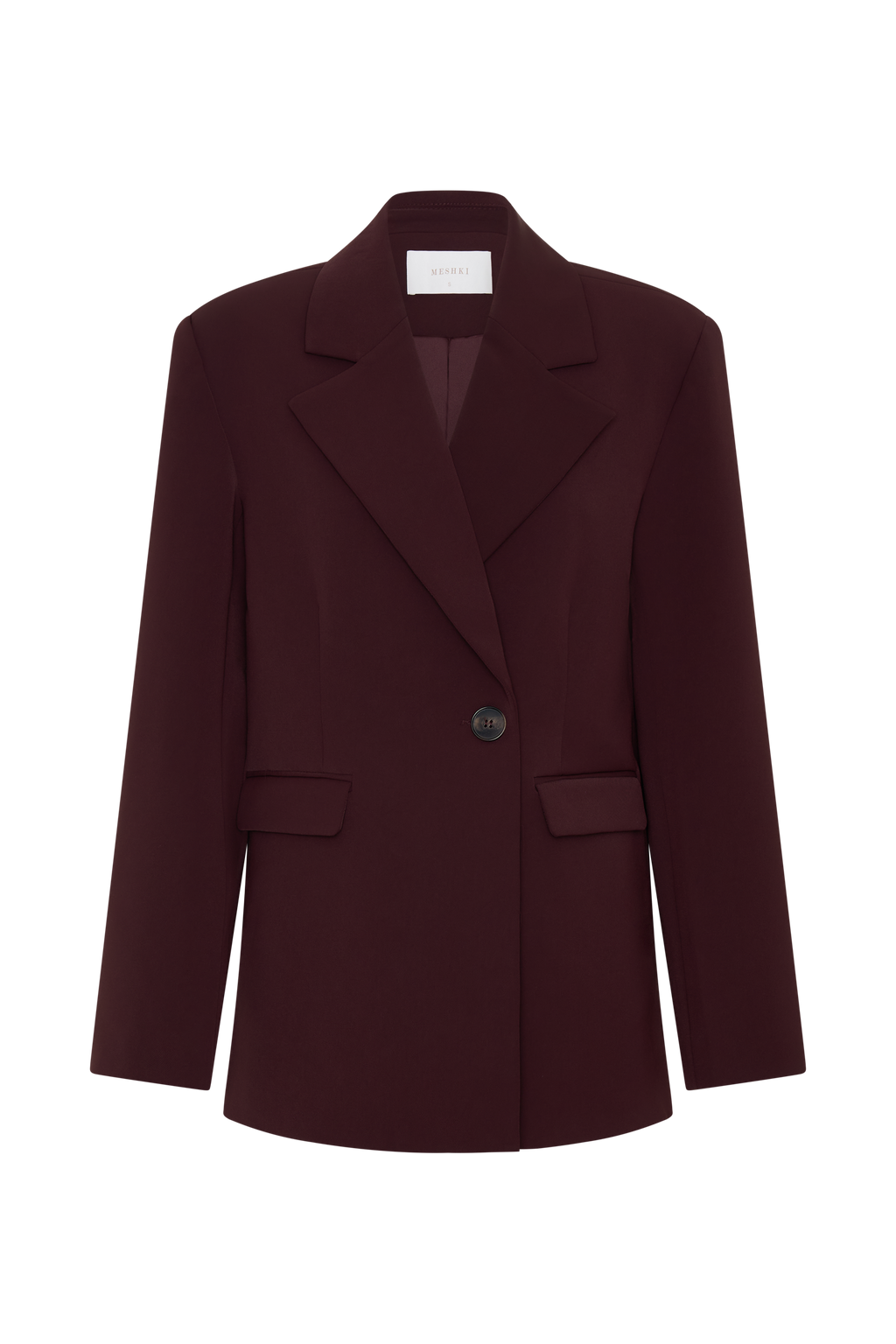 Mateo Oversized Blazer - Mahogany